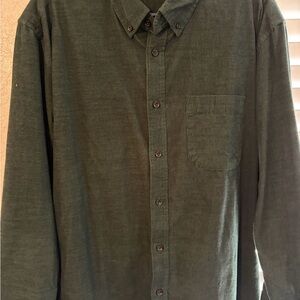 Taylor Stitch Olive Casual Button Down Shirt